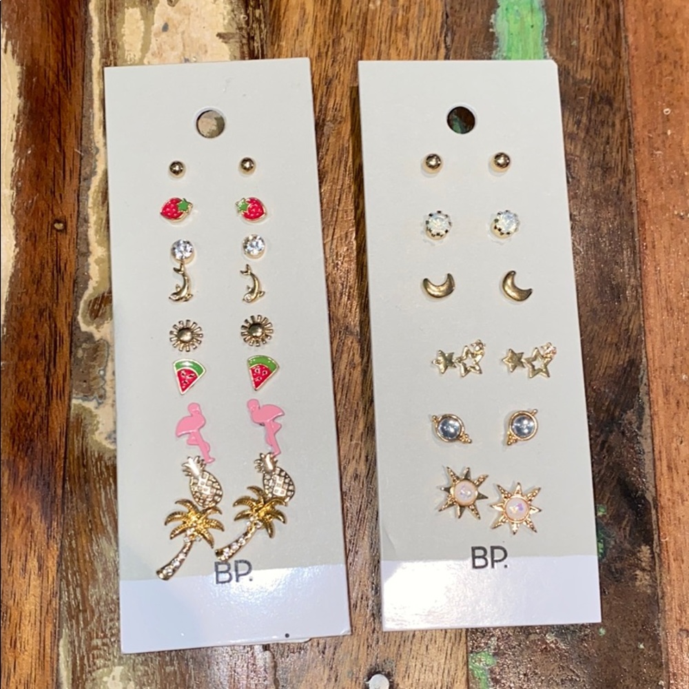 BP 18 pack earrings- NWT
